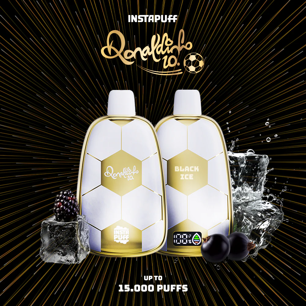 Ronaldinho 10 Insta Puff - 15,000 Puffs