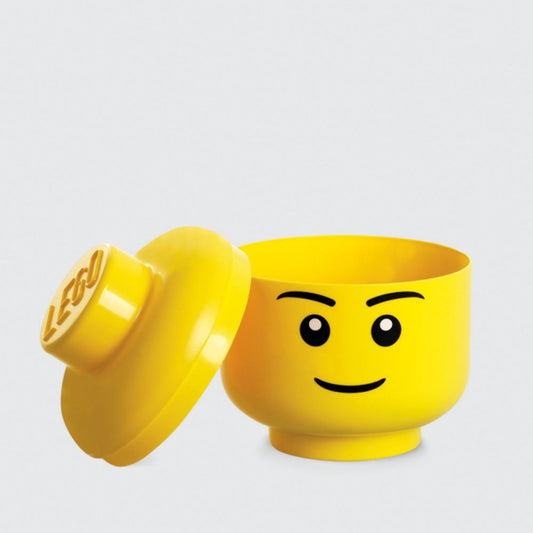 Cabeza lego - dulcero 17x20 cm