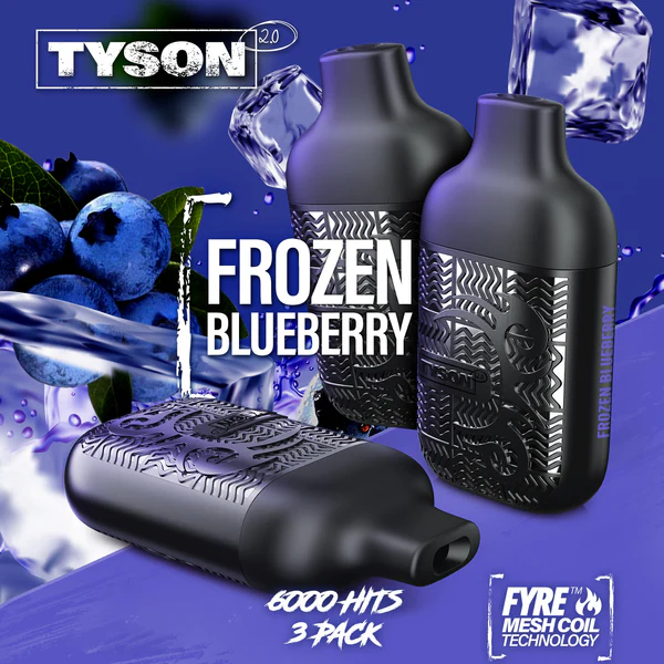 Tyson 3 Pack - 2,000 Puffs