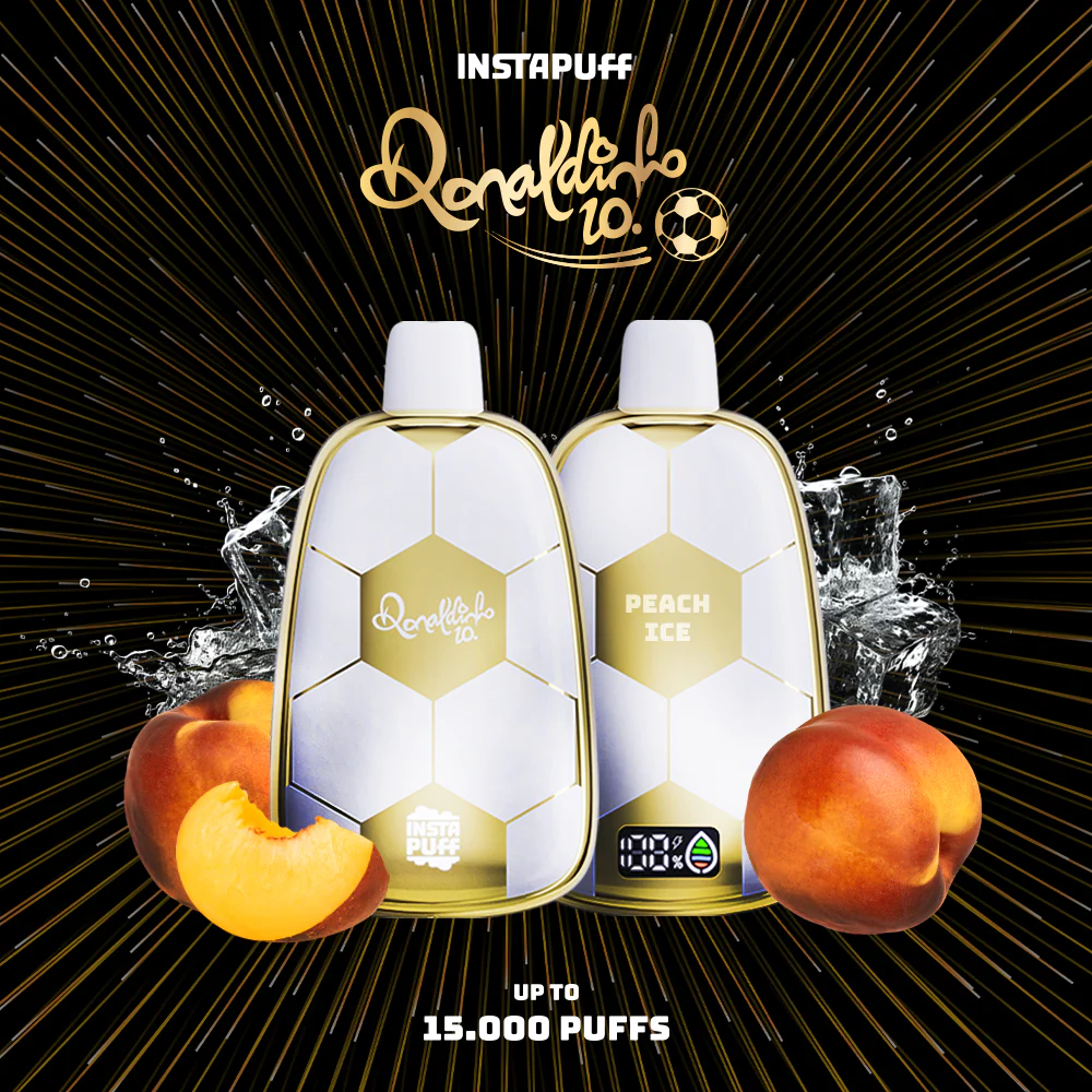 Ronaldinho 10 Insta Puff - 15,000 Puffs