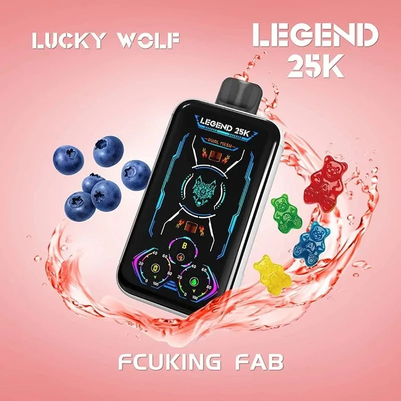 Lucky Wolf Legend - 25,000 Puffs