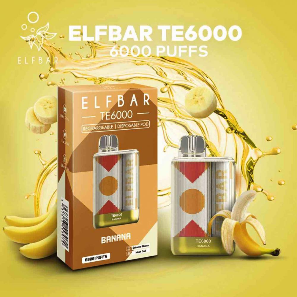 ElfBar TE6000 - 6,000 Puffs