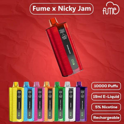 Nicky Jam x Fume Qrjoy - 10,000 Puffs