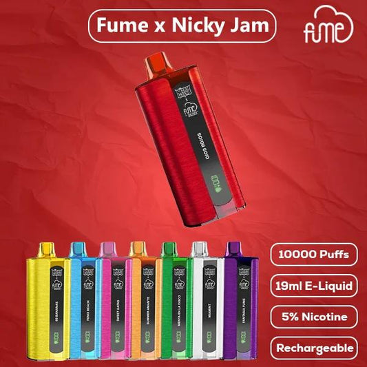 Nicky Jam x Fume Qrjoy - 10,000 Puffs