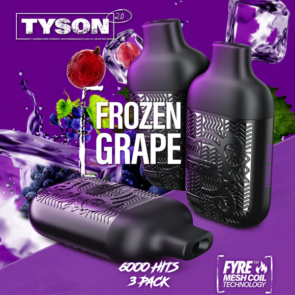 Tyson 3 Pack - 2,000 Puffs