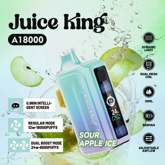 Juice King A18000 - 18,000 Puffs