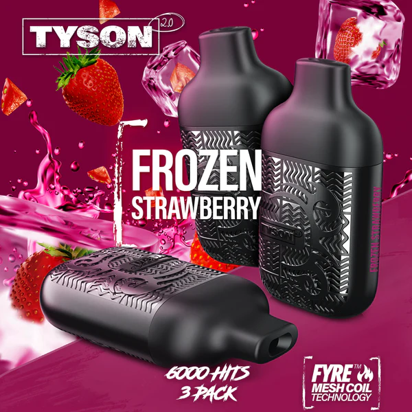 Tyson 3 Pack - 2,000 Puffs