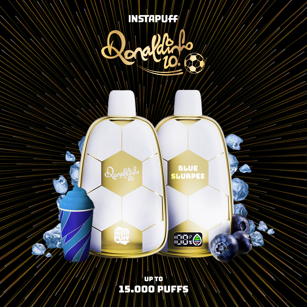 Ronaldinho 10 Insta Puff - 15,000 Puffs