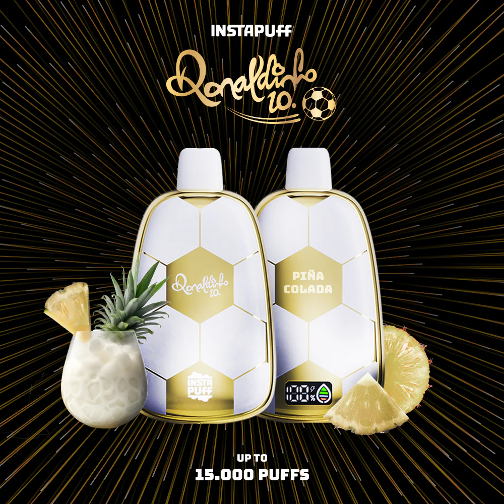 Ronaldinho 10 Insta Puff - 15,000 Puffs