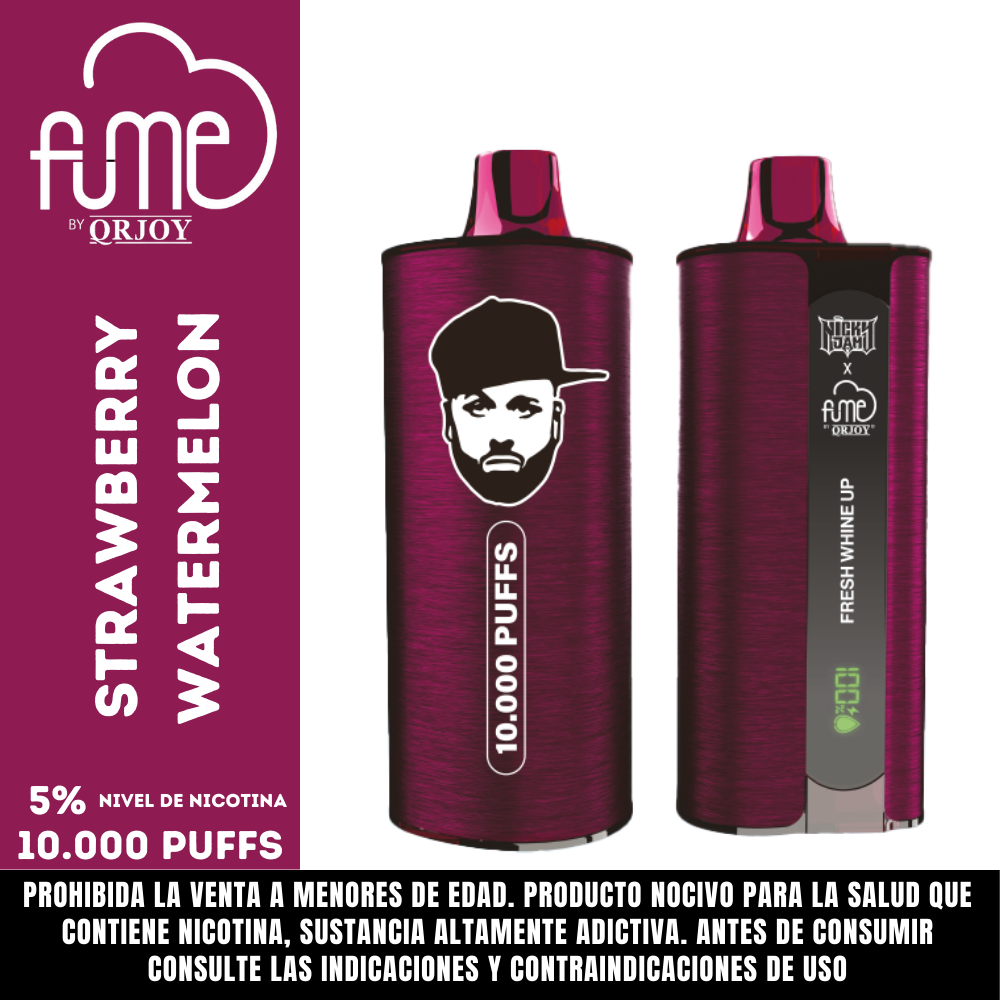 Nicky Jam x Fume Qrjoy - 10,000 Puffs