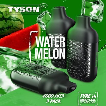 Tyson 3 Pack - 2,000 Puffs