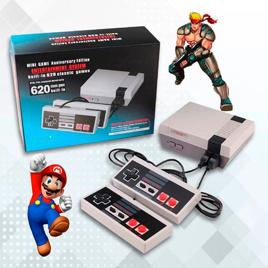 Consola de videojuegos Retro - 620 juegos incluidos